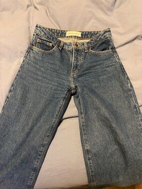 Aritzia Denim Forum Kai relaxed Mid-rise barrel Jean